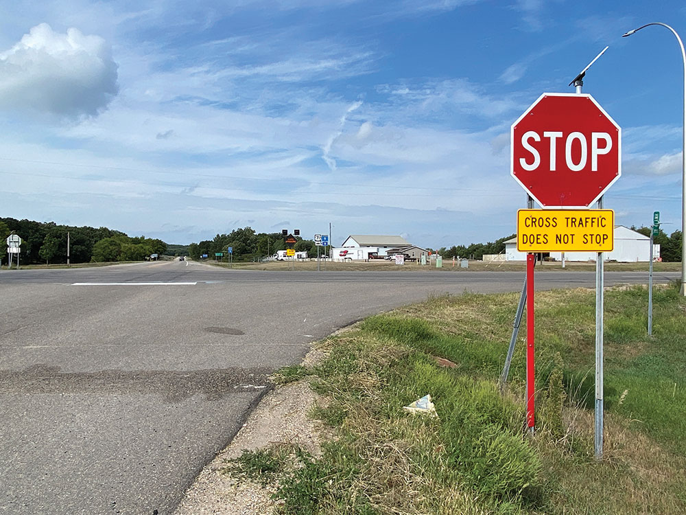 Stop bars moved at numerous locations in SW Minnesota News, Sports